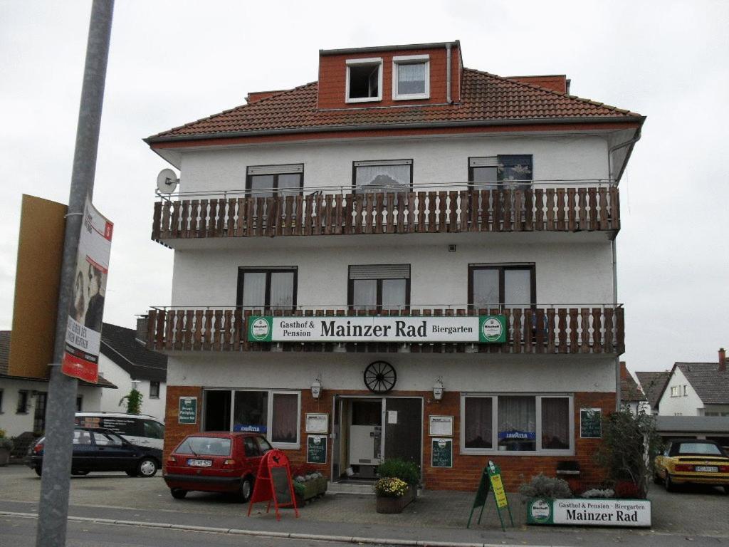 שווצינגן Gasthof Und Pension Mainzer Rad מראה חיצוני תמונה