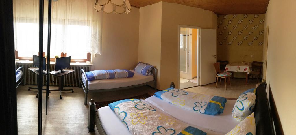 שווצינגן Gasthof Und Pension Mainzer Rad מראה חיצוני תמונה